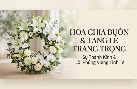 HOA CHIA BUỒN & TANG LỄ TRANG TRỌNG
